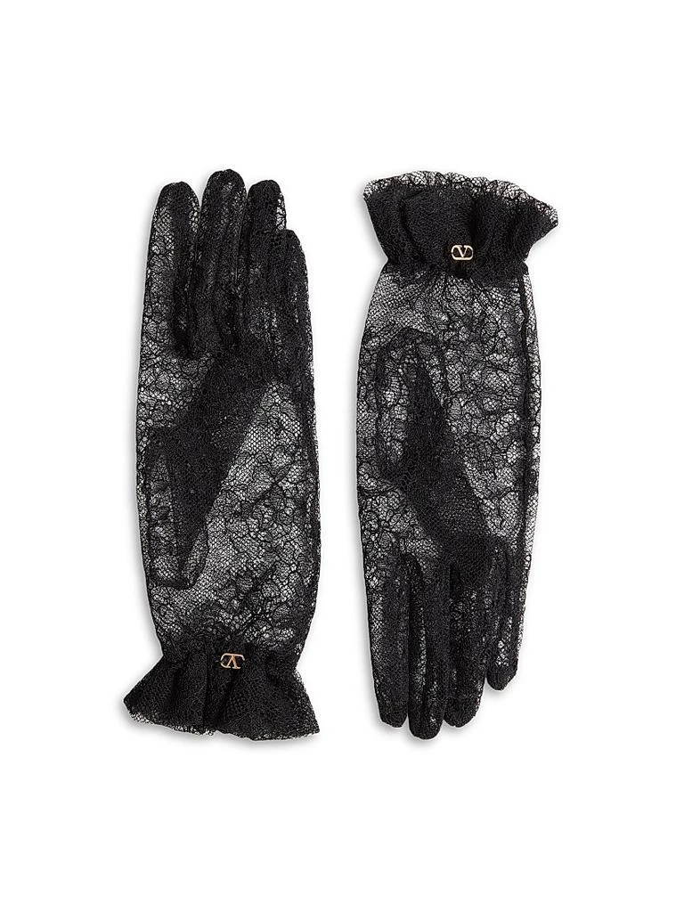 Valentino Vlogo Signature Lace Gloves 1