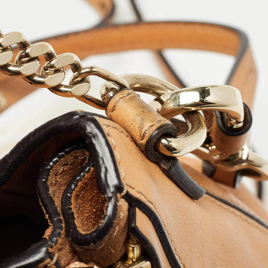 Chloé Chloe Tan Leather and Suede Mini Faye Daye Backpack 6