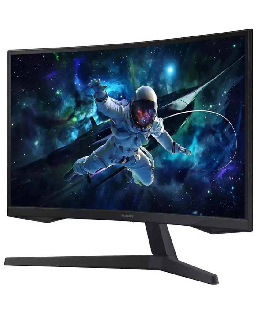 SAMSUNG 27" Odyssey 1000R Curved QHD 165Hz FreeSync Gaming Monitor - Black 6