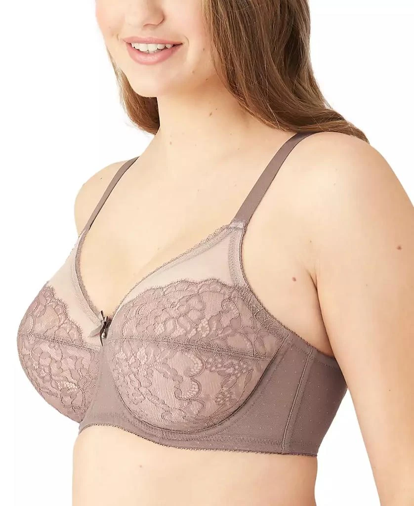 Wacoal Retro Chic Full-Figure Underwire Bra 855186, Up To J Cup 4