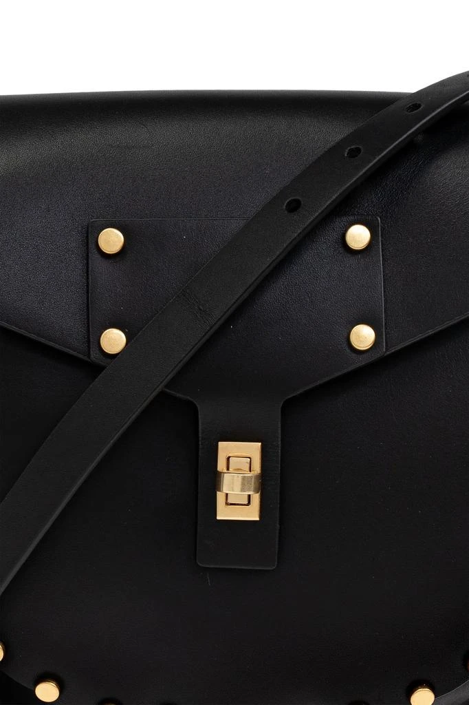 ALL SAINTS Allsaints Studded Saddle Crossbody Bag 6