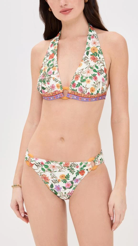 Shoshanna Toulouse Floral Ring Classic Bikini Bottoms 3