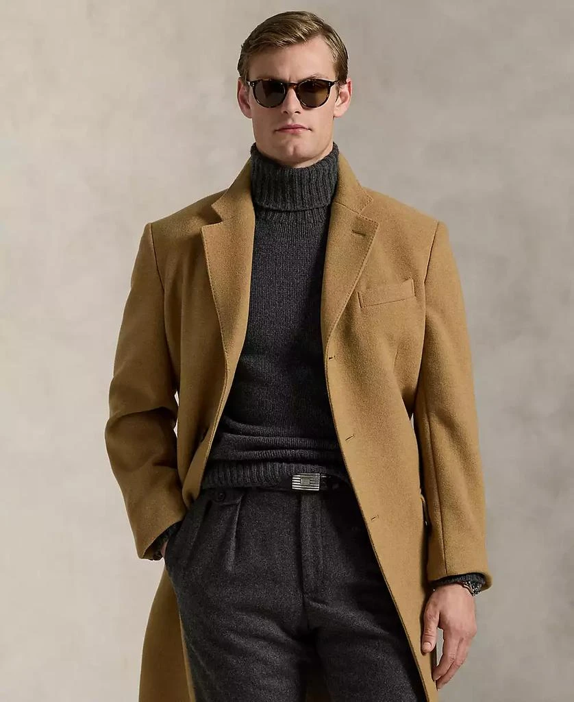 Ralph Lauren Men
s Tailored Melton Topcoat 2