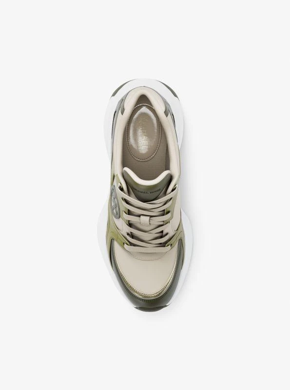 Michael Kors Zuma Leather Trainer 5