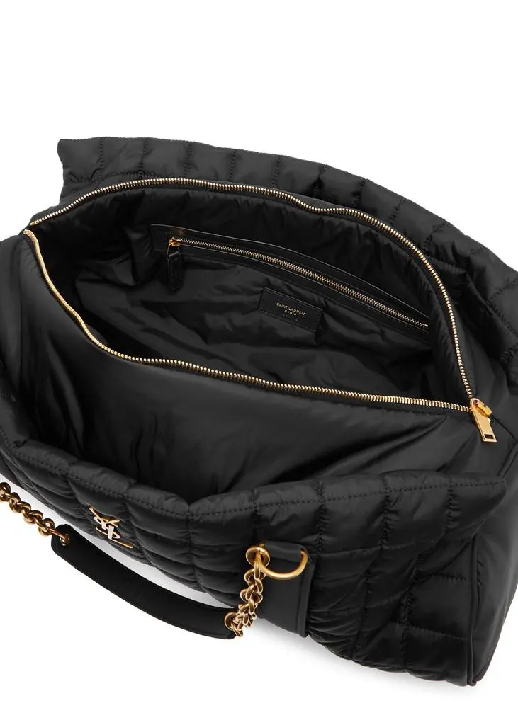 Yves Saint Laurent Gloria quilted nylon holdall 4