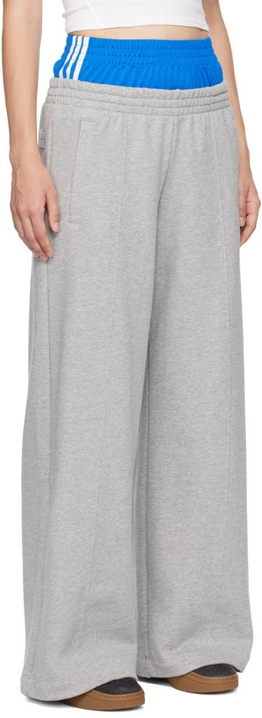 Adidas Gray KSENIASCHNAIDER 2-in-1 Track and Sweat Lounge Pants 2