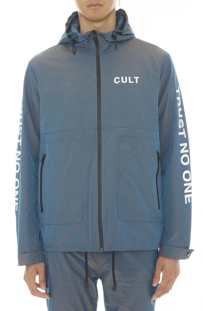 Cult of Individuality Zip Pocket Hooded Windbreaker 1