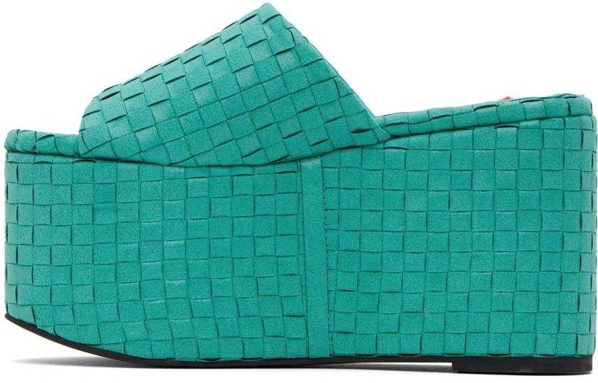 Simon Miller Blue Blackout Platform Sandals 3