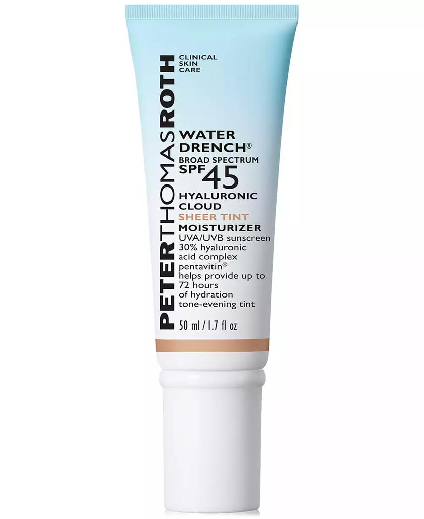 Peter Thomas Roth Water Drench Broad Spectrum SPF 45 Hyaluronic Cloud Sheer Tint Moisturizer
