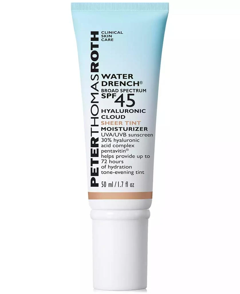 Peter Thomas Roth Water Drench Broad Spectrum SPF 45 Hyaluronic Cloud Sheer Tint Moisturizer 1