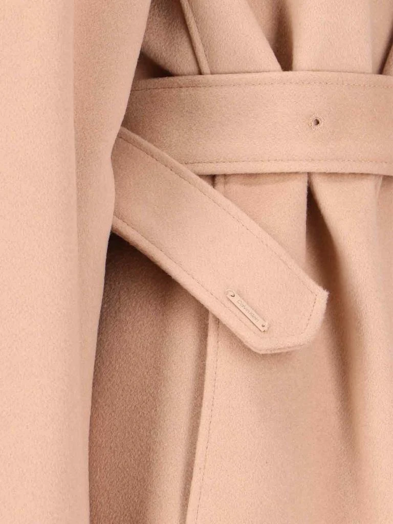 Calvin Klein Calvin Klein Belted Waist Oversized Coat 4