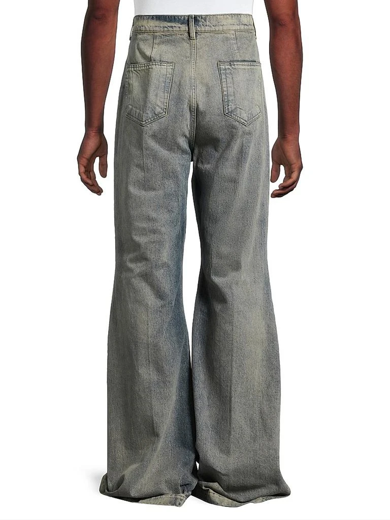 Rick Owens Bolans Faded Wide-Leg Jeans 5