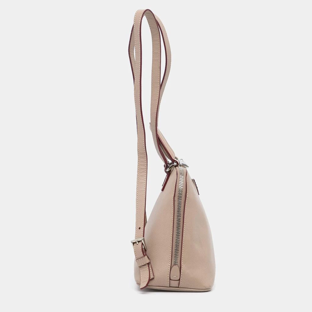 Prada Prada Nude Saffiano Lux Promenade Backpack 4