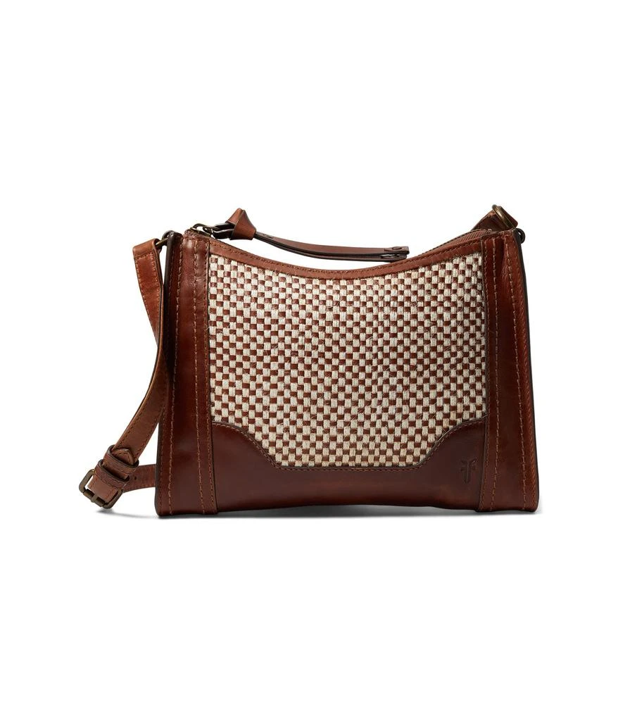 Frye Mackenna Woven Jute Zip Crossbody 1