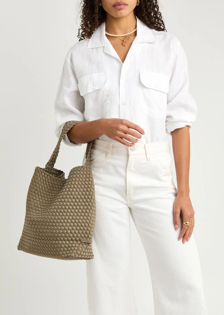 Naghedi Nomad Hobo medium woven tote 5