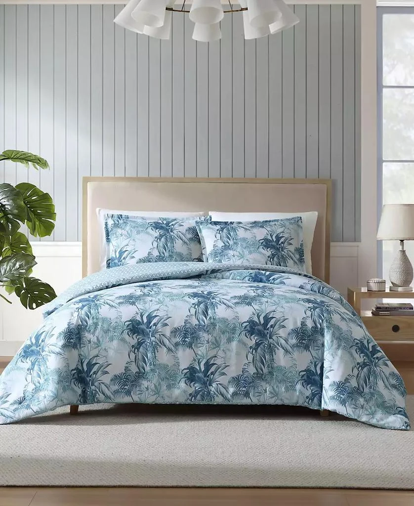 Tommy Bahama Home Tommy Bahama Legacy Palms Reversible 3-Pc. Comforter Set 1