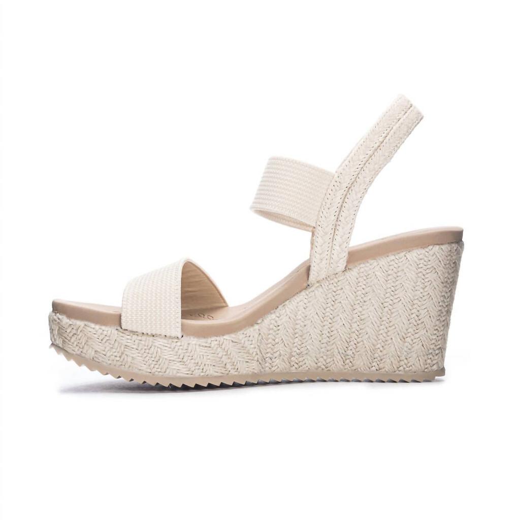 CL By Laundry Kaylin Platform Sandal In Natural