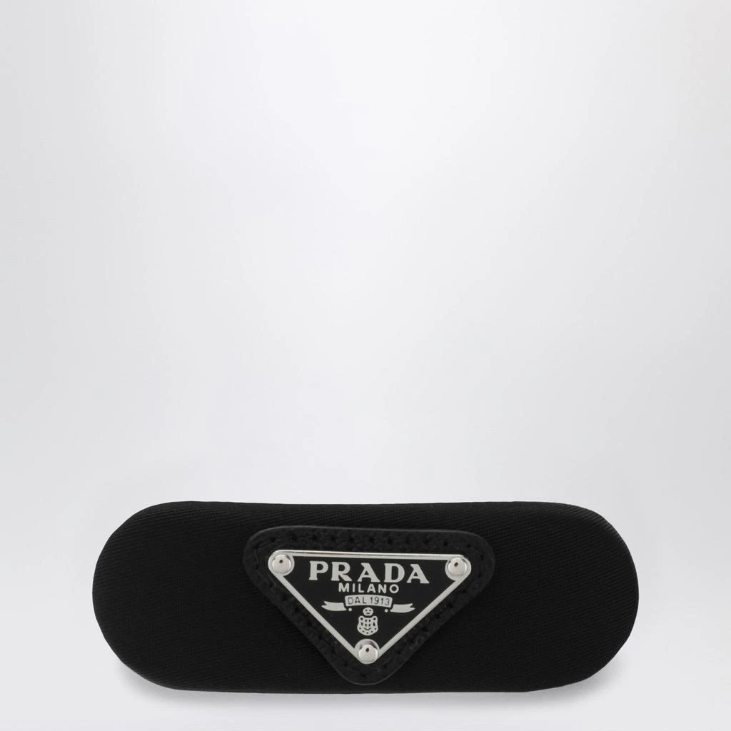 Prada Black hair clip in Re-Nylon - Fashion Accessories  display picture 1