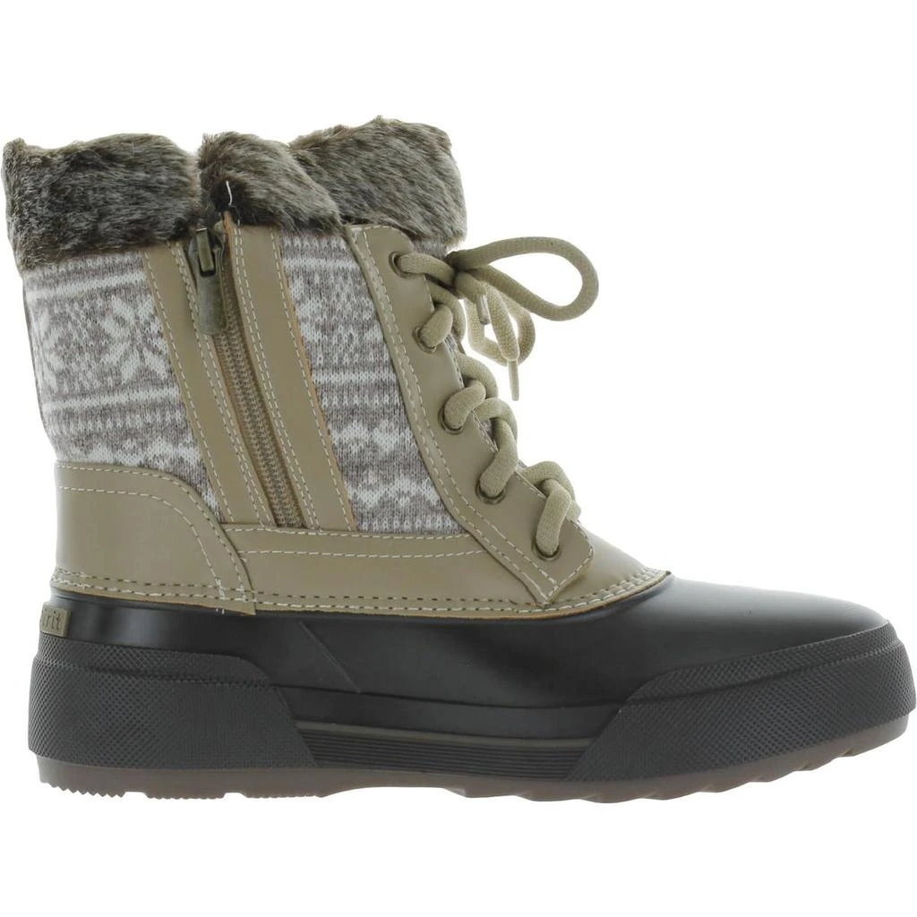 Easy Spirit Ice Queen Womens Faux Fur Trim Cold Weather Winter & Snow Boots 2