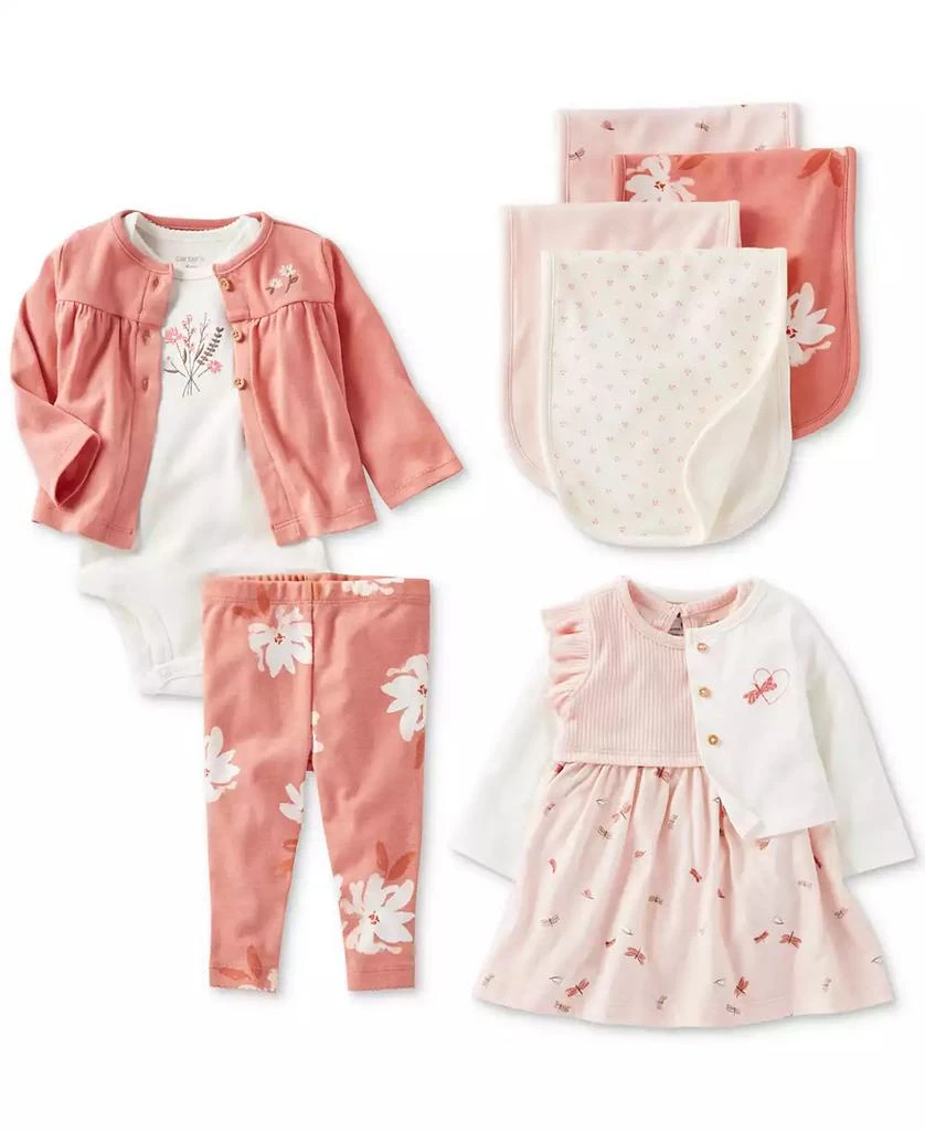 Carter's Baby Girls Bodysuit Dress and Cardigan, 2 Piece Set 3