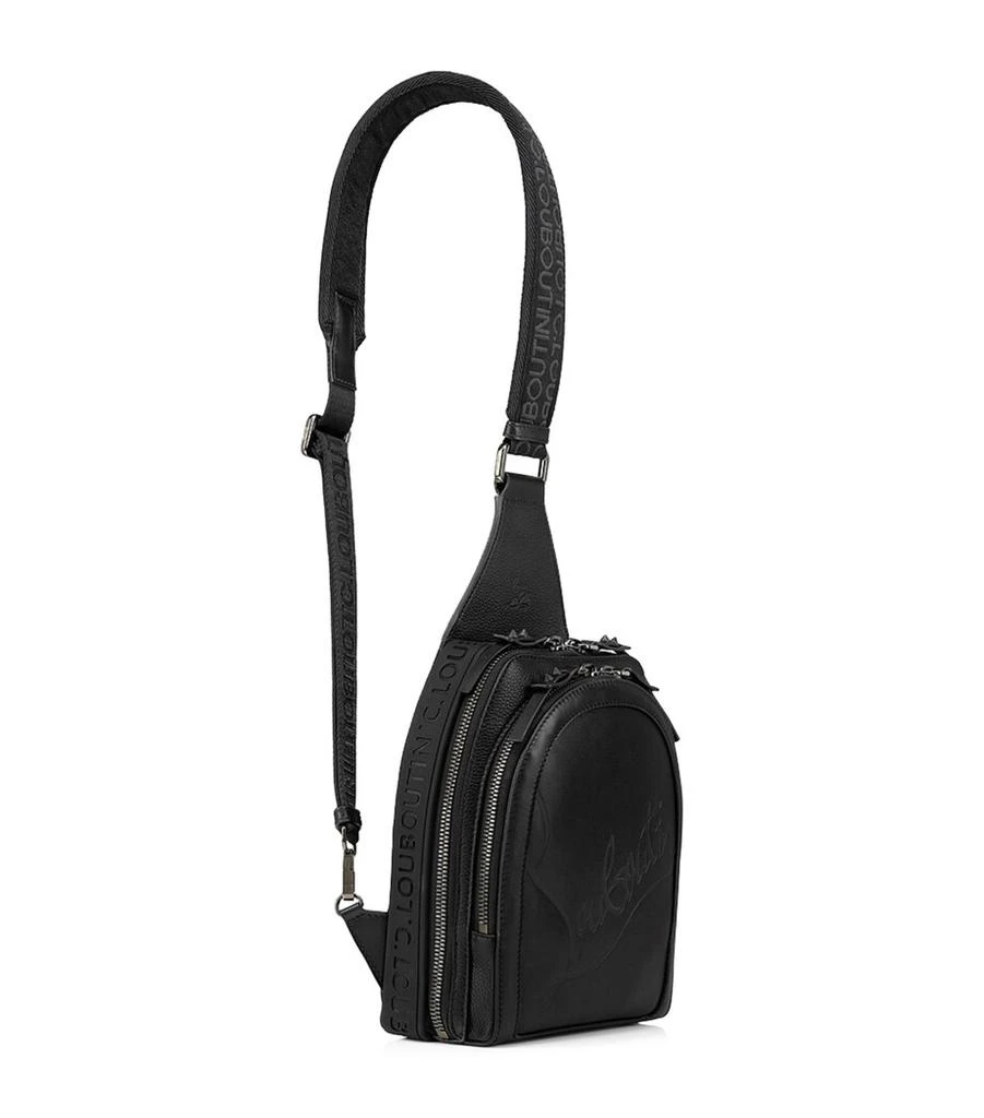 Christian Louboutin Loubifunk Single-Strap Leather Backpack Christian Louboutin - Loubifunk Spiked Rubber-Trimmed Full  main image 3