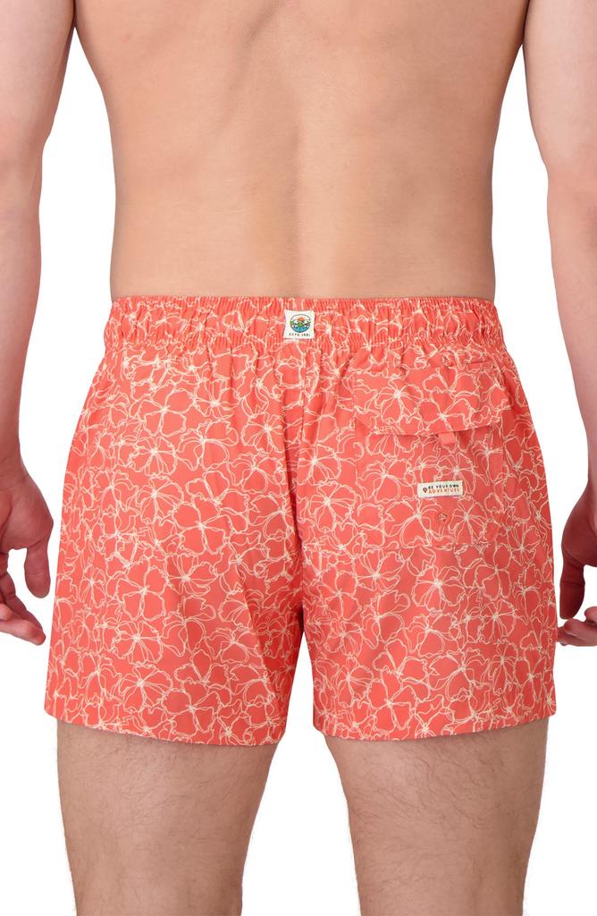 Sunset x Vine Floral Swim Trunks