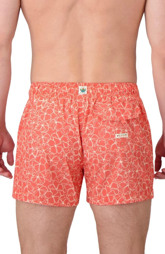 Sunset x Vine Floral Swim Trunks 2