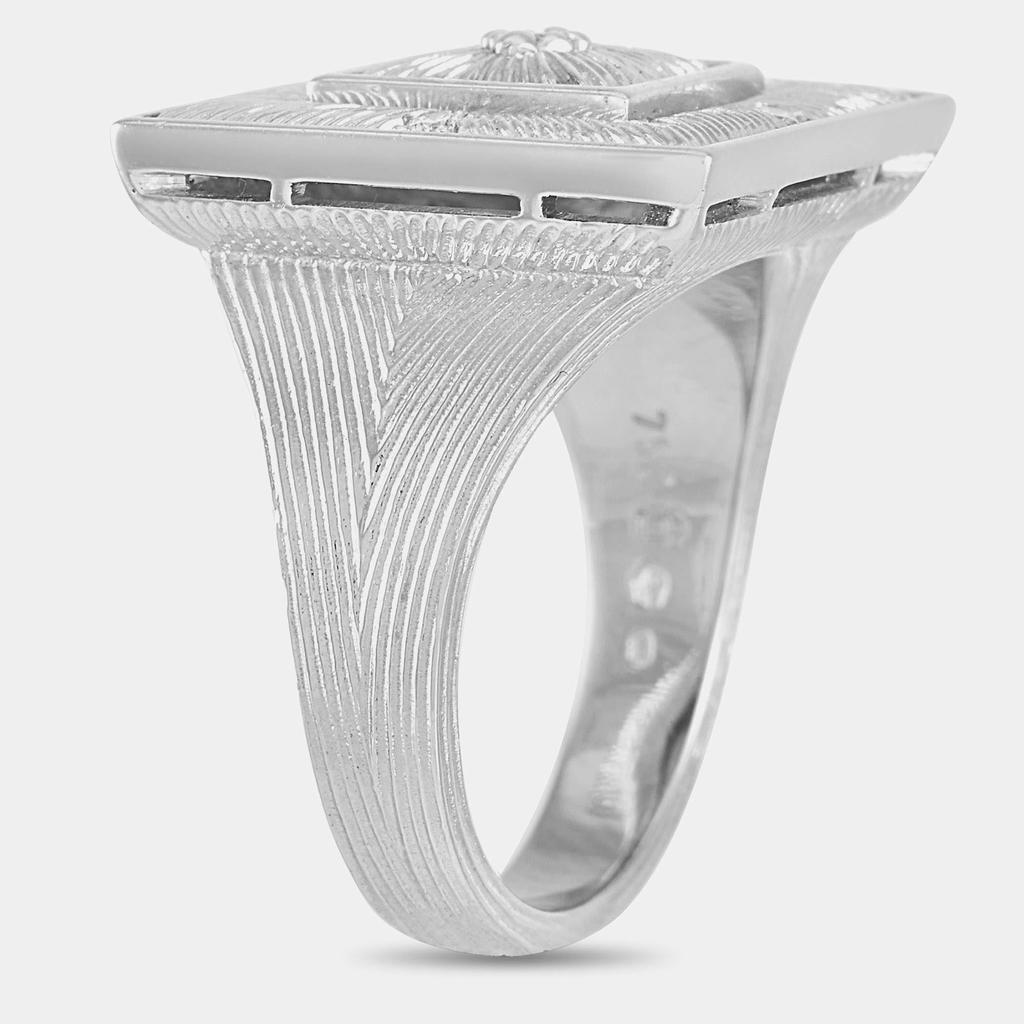 Buccellati Buccellati Prestigio 18K White Gold 0.08 ct Diamond Ring US 5.25