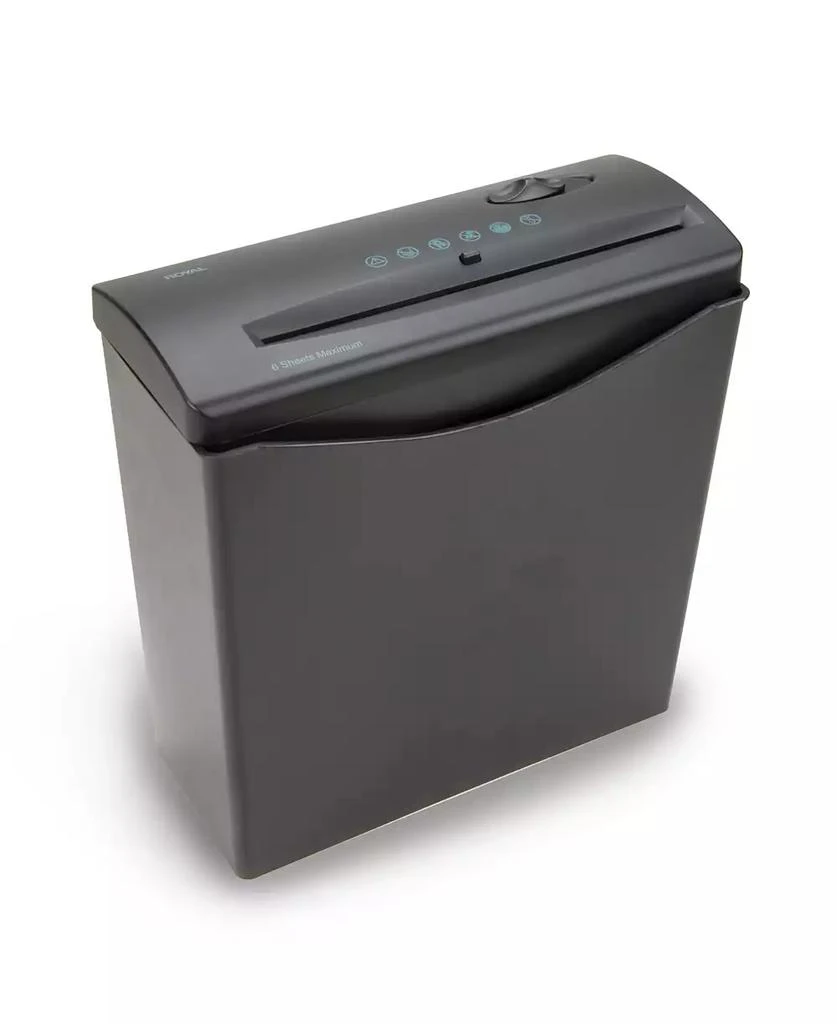 royal 6 Sheet Strip Cut Plastic Basket Shredder 1