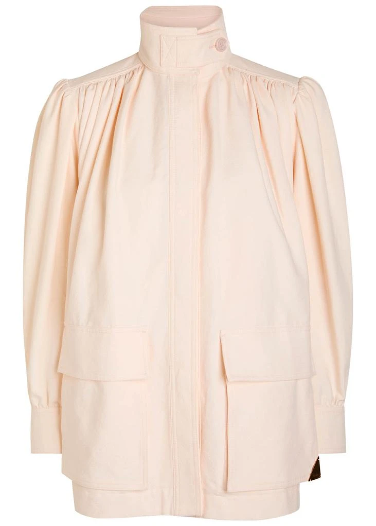 Chloé Pleated canvas jacket 1