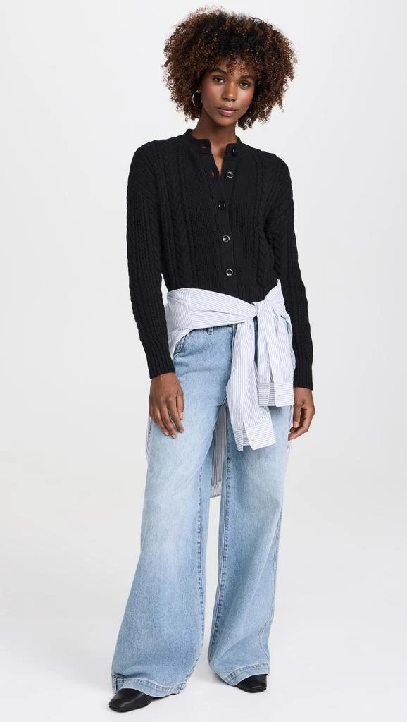 Alex Mill Cable Knit Nico Chunky Cardigan 4