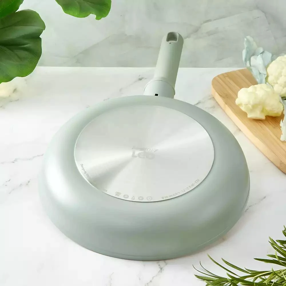 BergHOFF Balance 3Pc Non-stick Ceramic Frying Pan Set, Recycled Aluminum 6