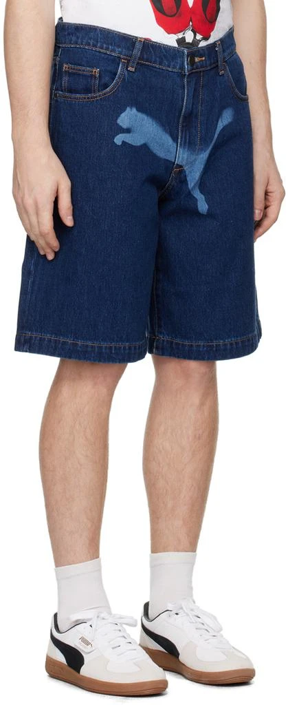 Puma Blue A$AP Rocky Edition Denim Shorts 2