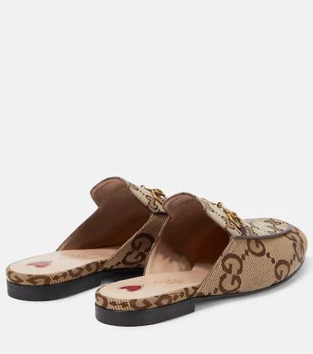 Gucci Jumbo GG Princetown canvas slippers 3