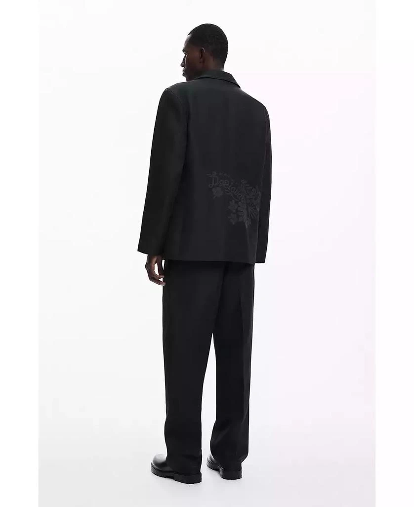 Desigual Men's Blazer with contrast stitching 3