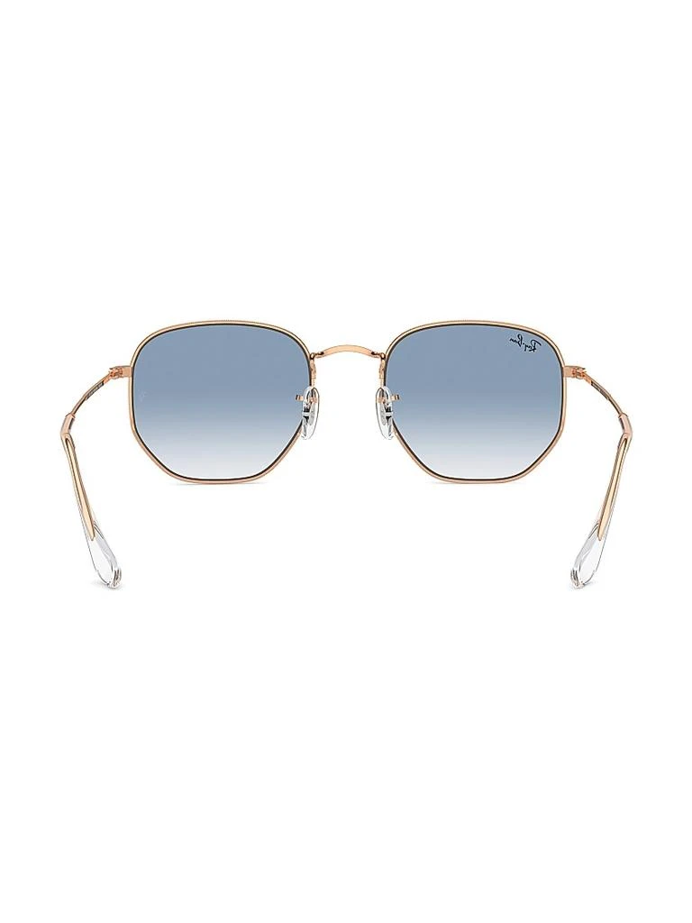 Ray-Ban RB3548 51MM Hexagonal Sunglasses 4
