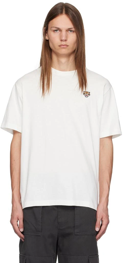 Kenzo White Kenzo Paris Lucky Tiger T-Shirt 1