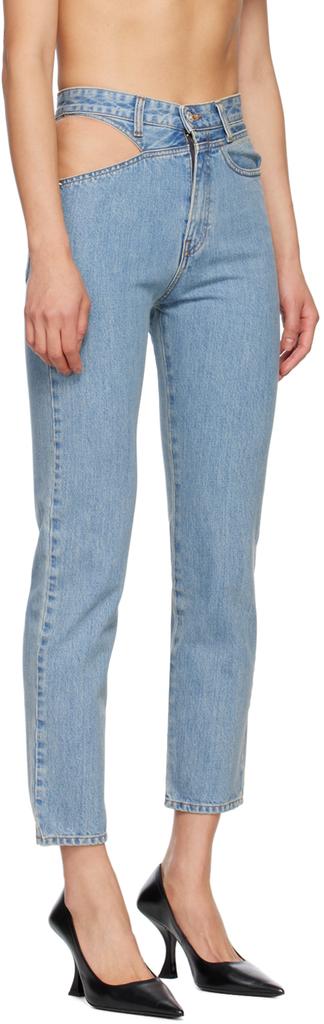 Boyarovskaya Blue Tongs Jeans