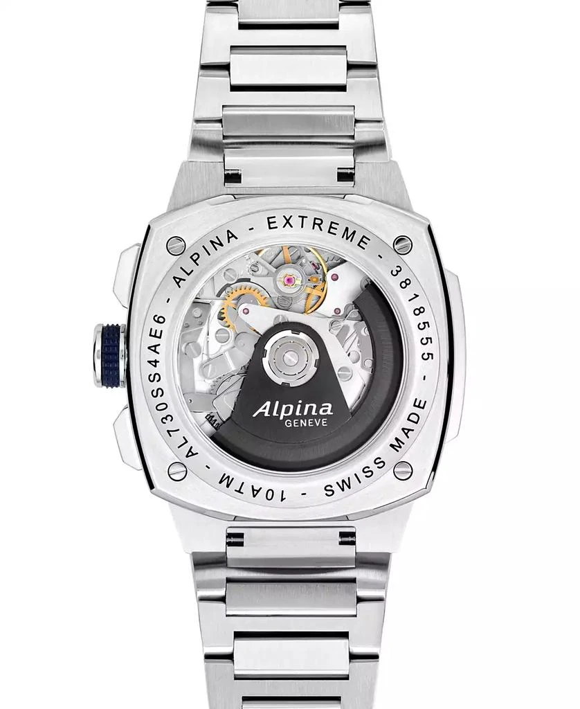 Alpina Men's Swiss Chronograph Alpiner Stainless Steel Bracelet Watch 41mm 3