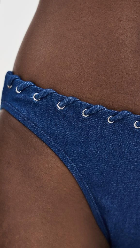 Good American Denim Full Bikini Bottoms 5