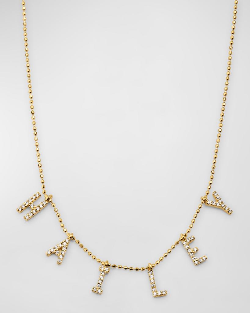 Tai 14K Gold-Plated Sterling Silver 6-Letter Personalized Necklace