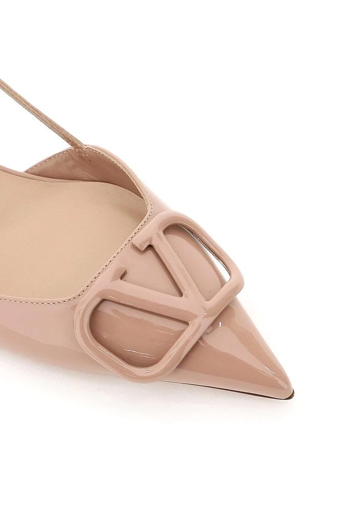 Valentino Valentino VLogo Slingback Pumps 4