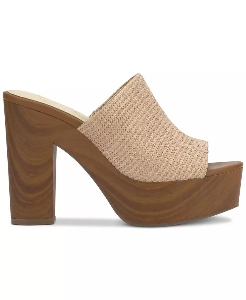 Jessica Simpson Women's Shelbie Block Heel Platform Mules 2
