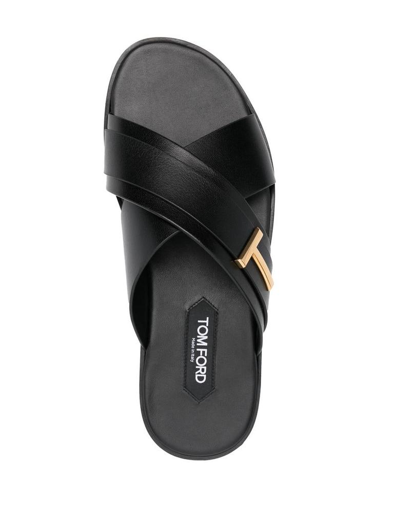 Tom Ford Tom Ford Preston Slide Sandals - Shoes - BeyondStyle