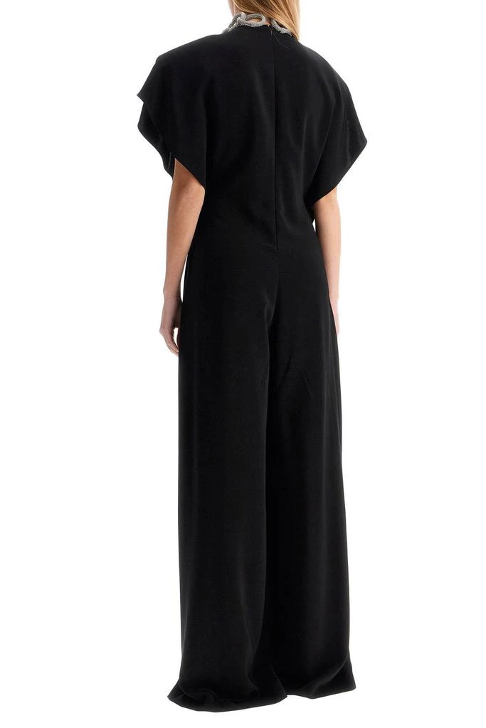 Stella McCartney Stella McCartney Chain-Embellished Wide-Leg Jumpsuit 3
