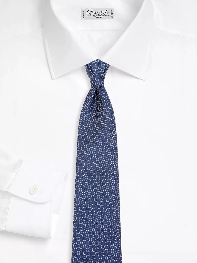 Charvet Geometric Silk Tie 2
