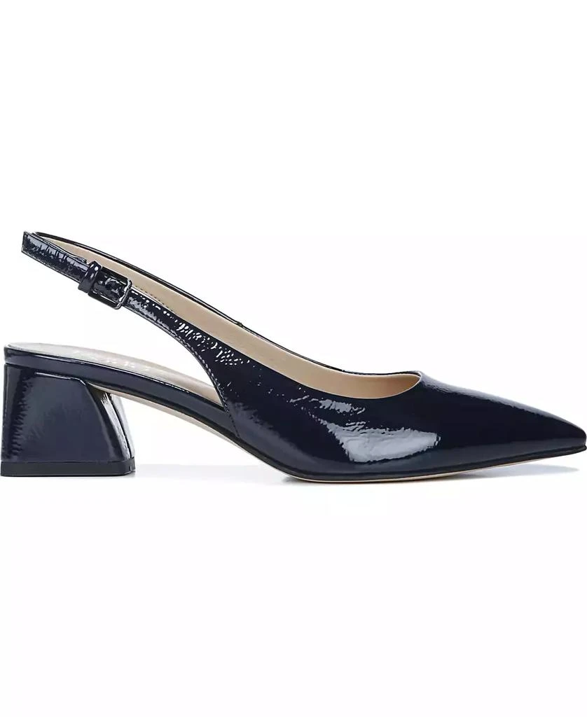 Franco Sarto Women's Racer Pointed Toe Block Heel Slingback Pumps 2