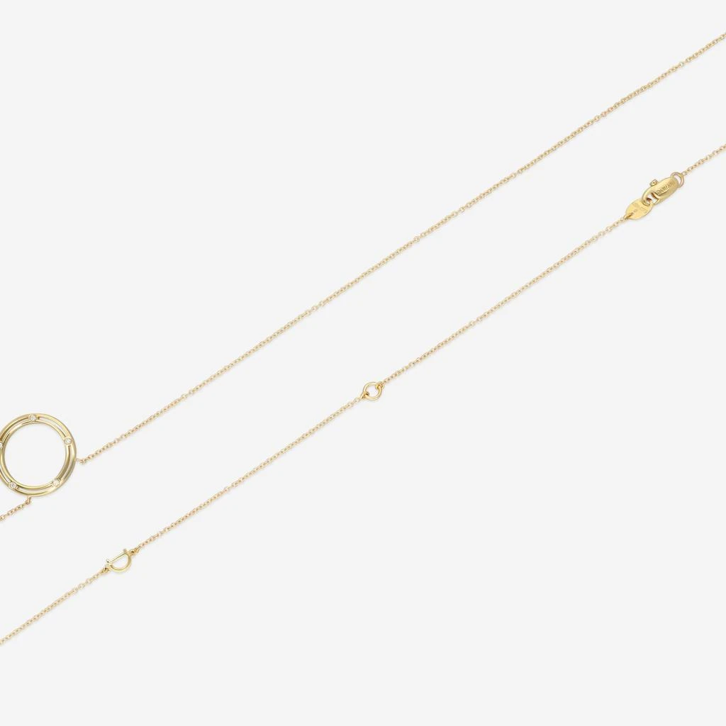 Damiani Damiani 18K Yellow Gold Diamond Rope Necklace 20087269-copy 3