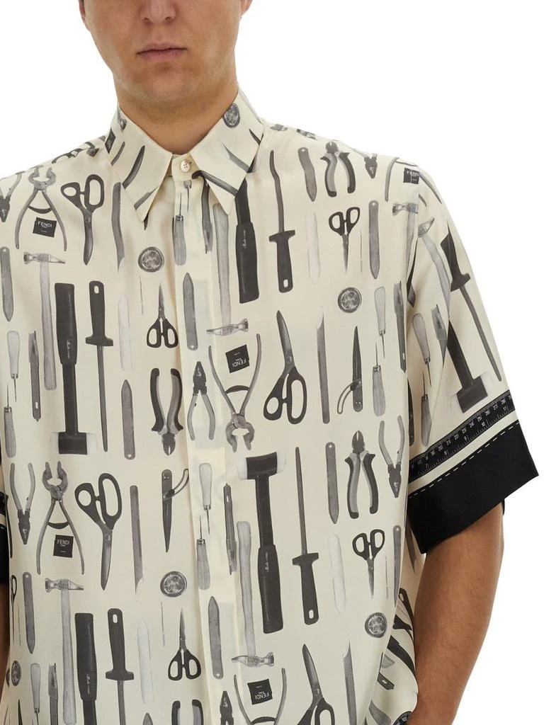 Fendi Fendi Silk Shirt 4