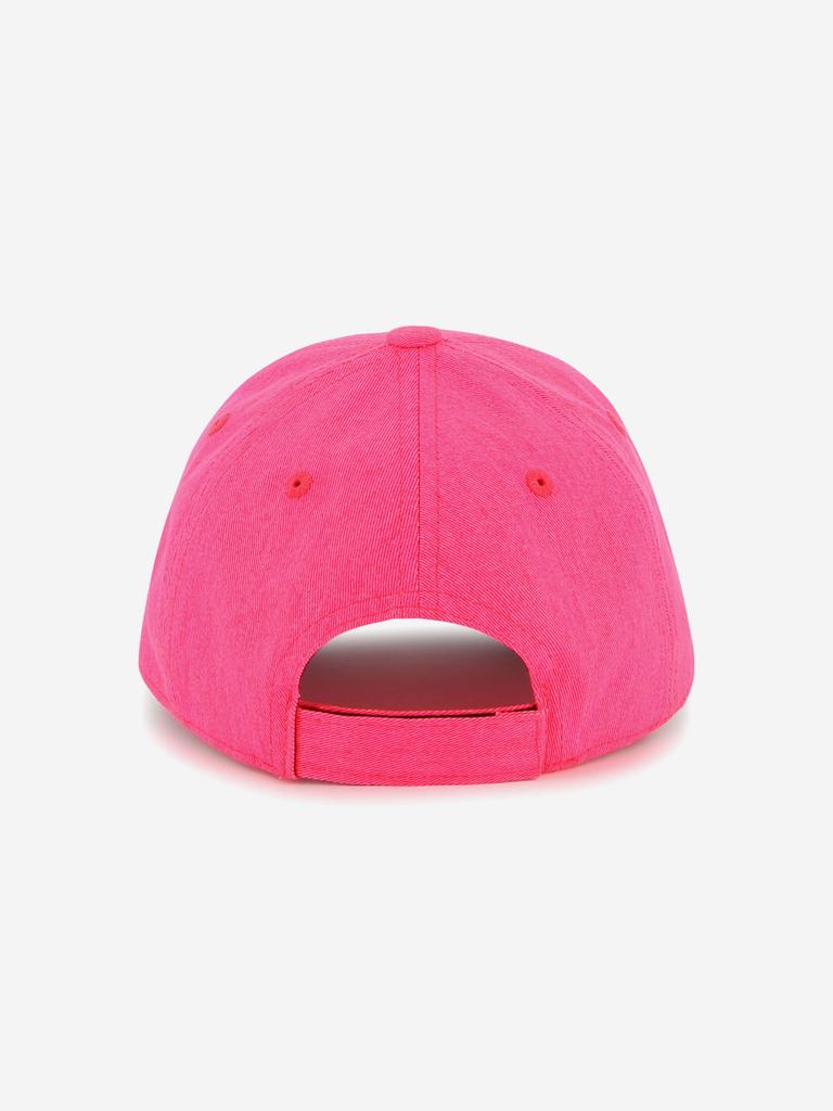 Marc Jacobs Girls Logo Cap in Pink